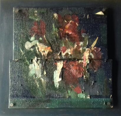 DEAD FLOWERS. - a Paint Artowrk by Juan Ignacio Quesada